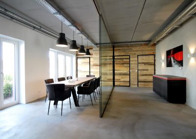 vorher rohbau – nachher immobilienbüro der extraklasse